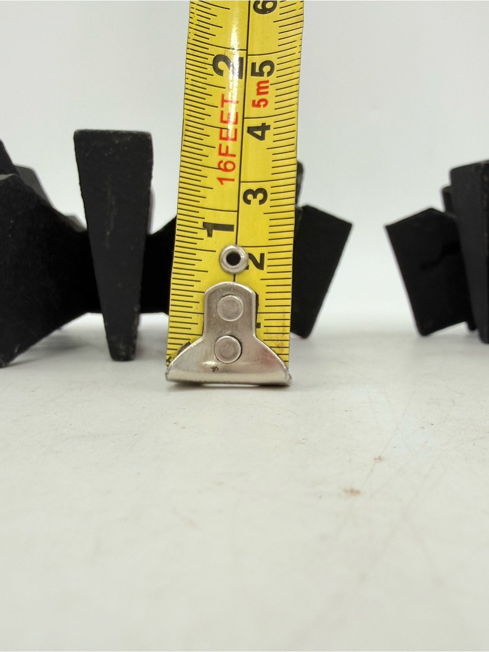 Handcrafted Black Geometric Iron Candlestick Holder Set - Home Art - Picture 9 of 10